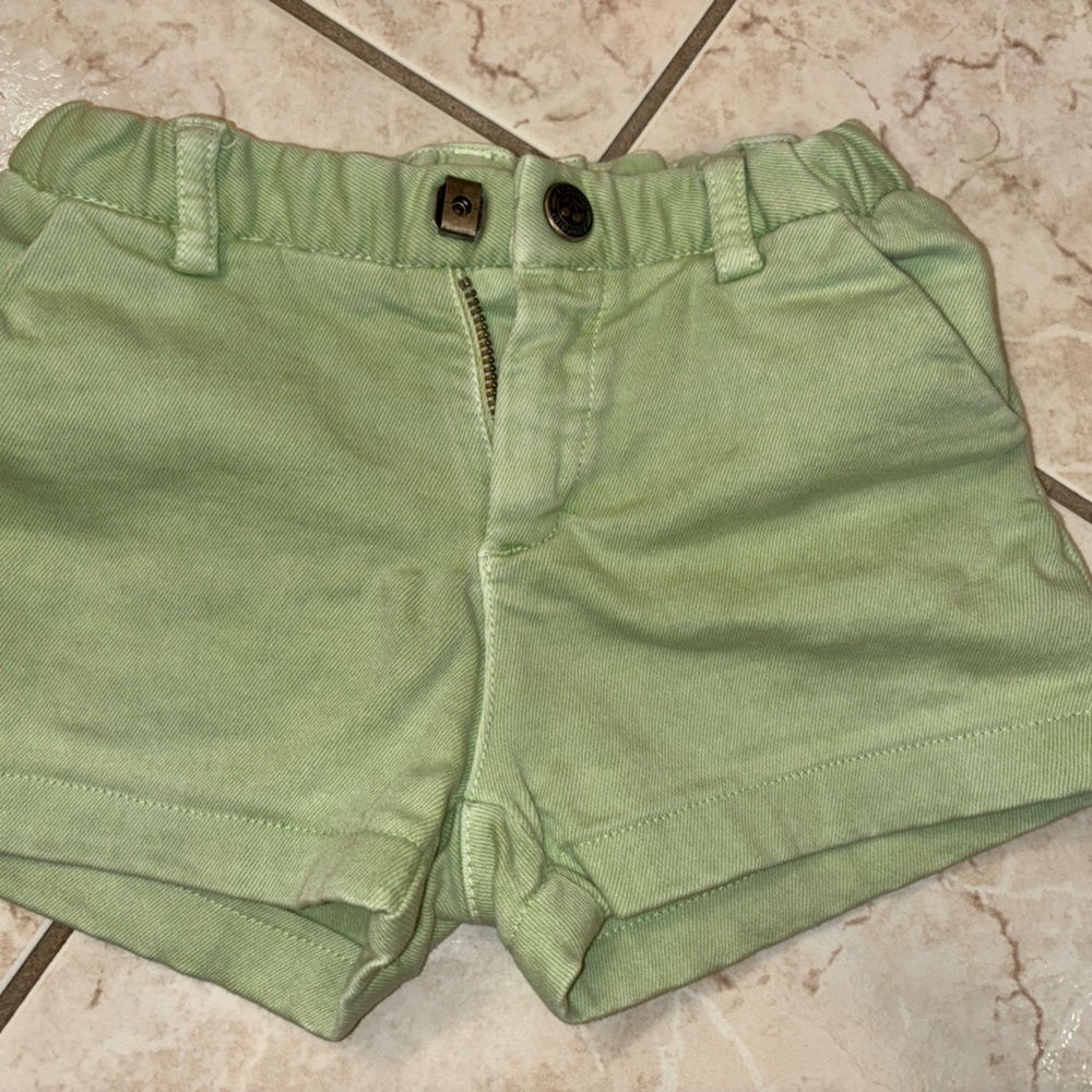 Bonpoint Green Shorts Size 2